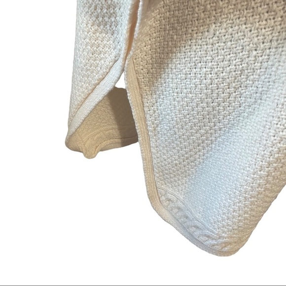 Lauren Ralph Lauren Cream Off White Alpaca Wool Blend Sweater Cover Up - Picture 2 of 9